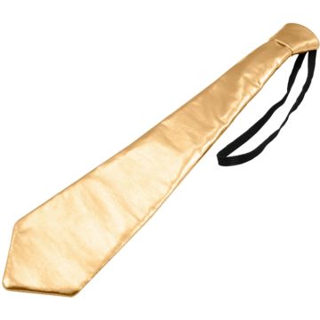 Guldfarvet slips 30 cm