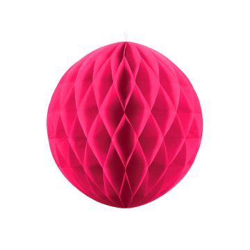 Honeycomb I Mørk Pink - 30 cm