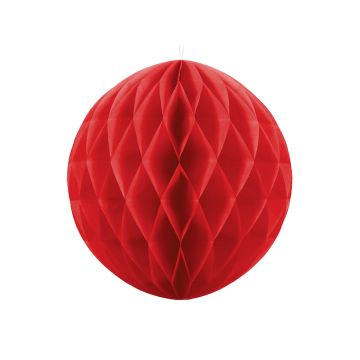 Honeycomb I Rød - 40 cm 