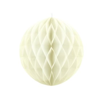 Creme Hvid Honeycomb - 40 cm
