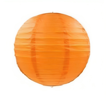Orange papir lanterne 40 cm