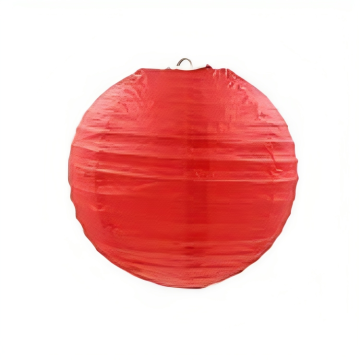 Rød papir lanterne 40 cm
