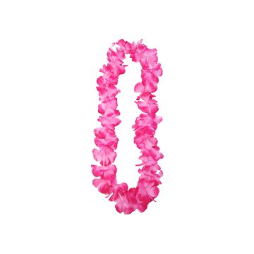 Hawaii krans halskæde Pink