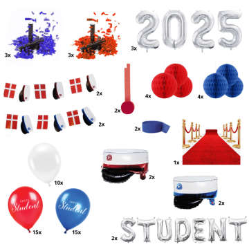 Studenter pakke lille til baren Studenter pakke lille til baren