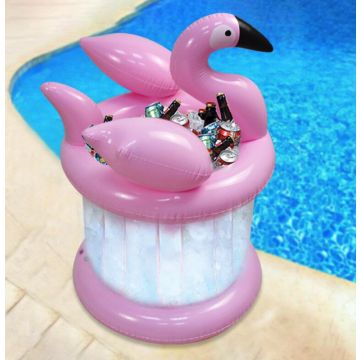 Oppustelig Flamingo Nedkøler