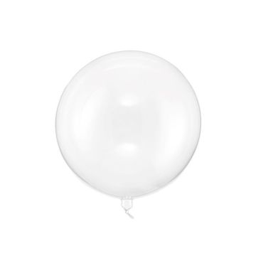 Transparent rund Orbz ballon - Ø 40 cm