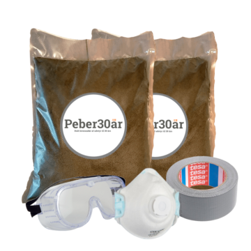 Peber 5 kg inkl. udstyr 30 års