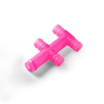 4-vejs adapter Til Ølrør knockout i Pink