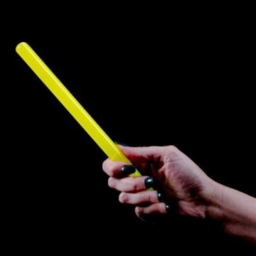 Jumbo knæklys gul 1,2x25 cm