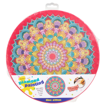 Diamond painting hobby sæt 30 cm