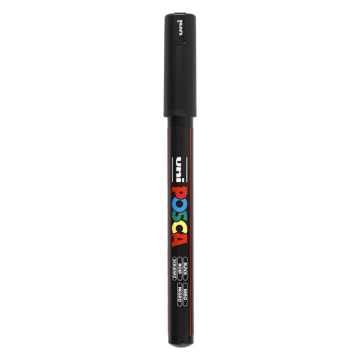 Posca Tusch sort 0,7 mm