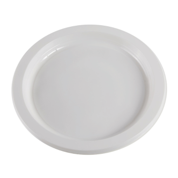 Plastik tallerken genanvendelig 25x - ø22 cm