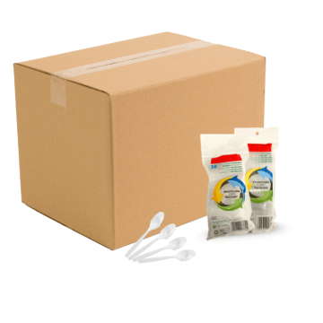 Plastik transparent teske 720x - 12,5 cm