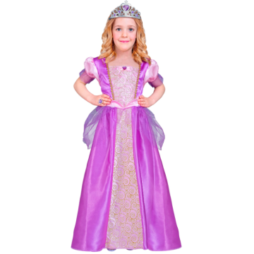 Lilla prinsesse kostume til børn