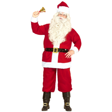 Julemandskostume - 4 dele