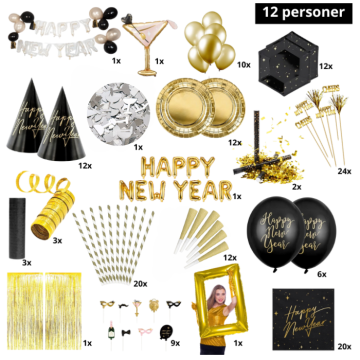 Nytårspakke deluxe 19 dele