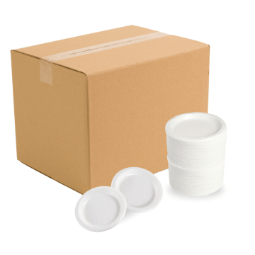 Plastik tallerken genanvendelig 450x - ø16,5 cm