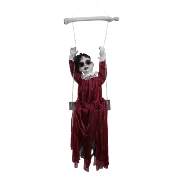 Hængende halloween brud på gynge - 120 cm