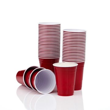 Red Cups 50x - 0,47 liter