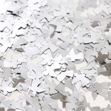 Sølv engle bordkonfetti - 14 g