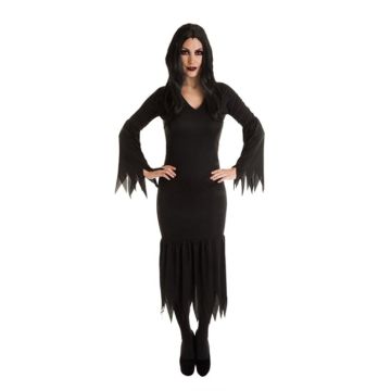 Kvindelig vampyr kostume sort