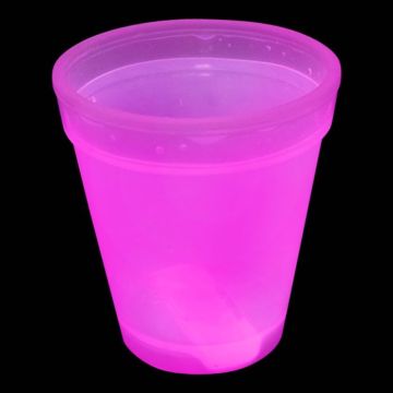 Selvlysende uv neon kop pink - 350 ml