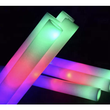 LED skumstave multifarvet 40 cm