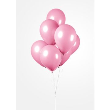 Lyserøde Balloner 100x - 30 cm 