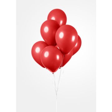 Røde Balloner 100x - 30 cm