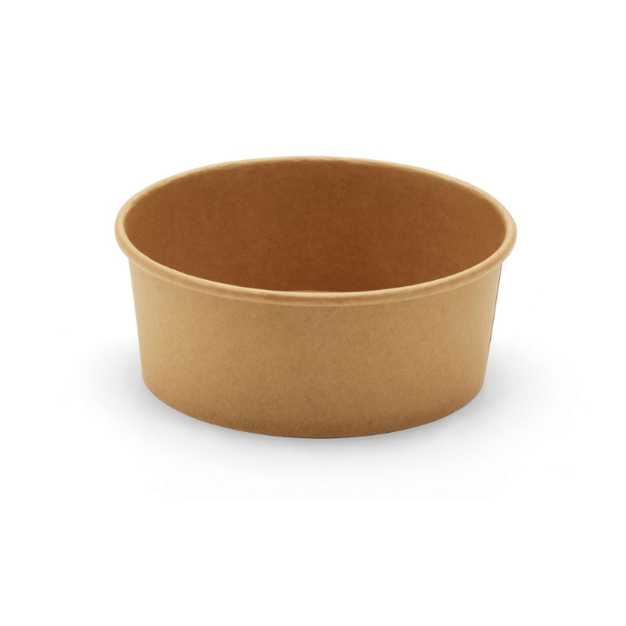 750 ml skål 50x engangs papbowle
