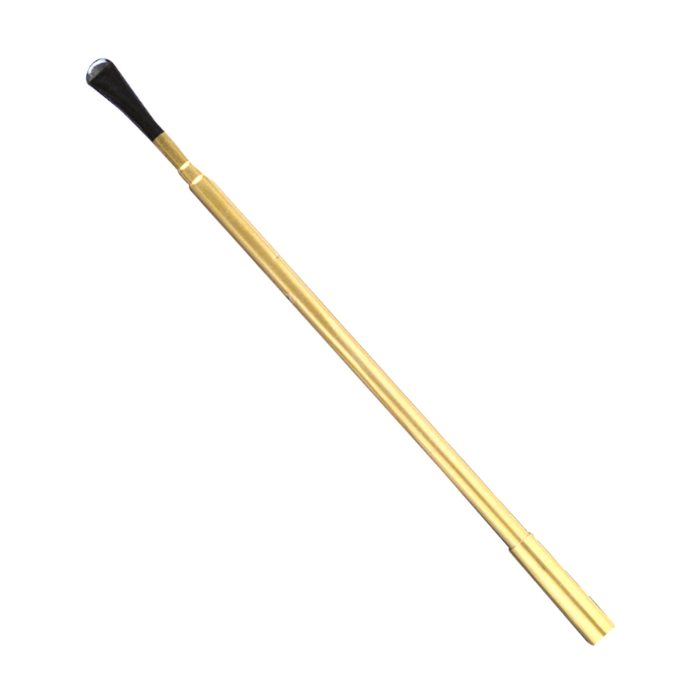 Guld cigaretholder og cigaretrør - 45 cm
