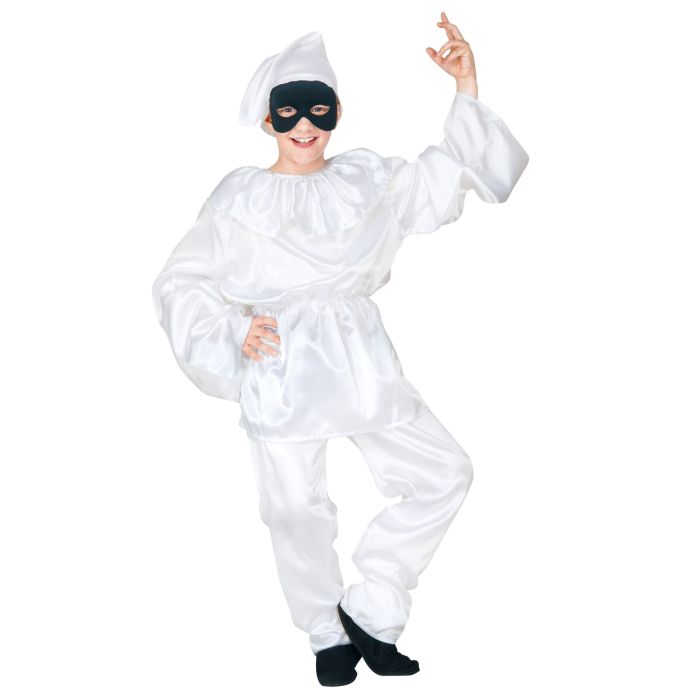Pulcinella kostume til drenge