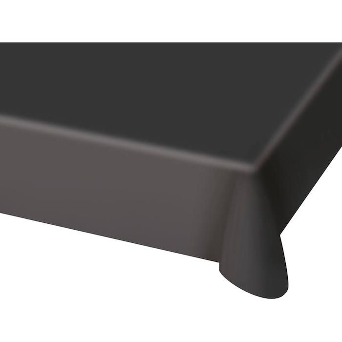 Sort plastik dug - 130x180 cm