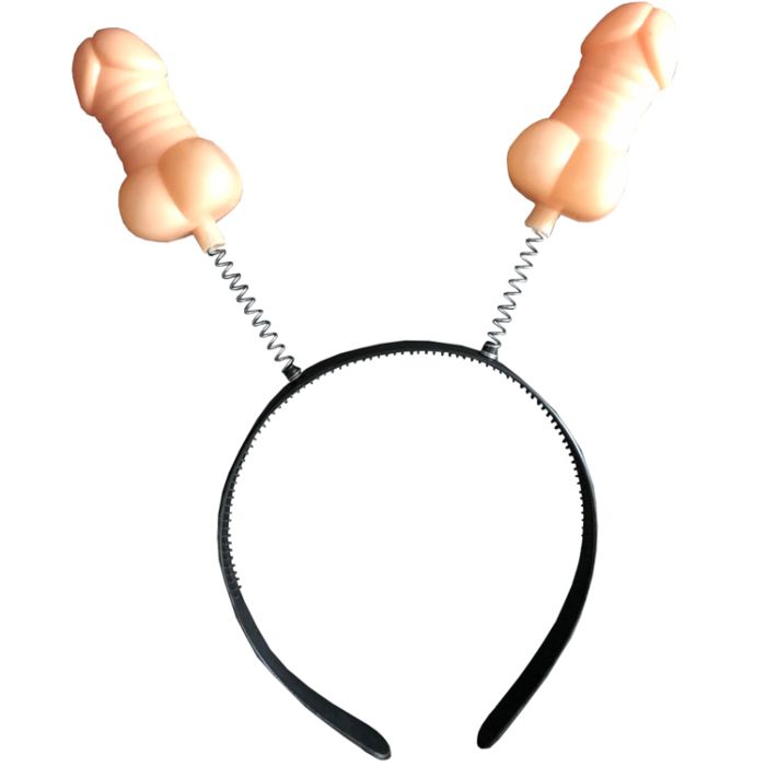 Hårbøjle med dobbelt penis - Onesize