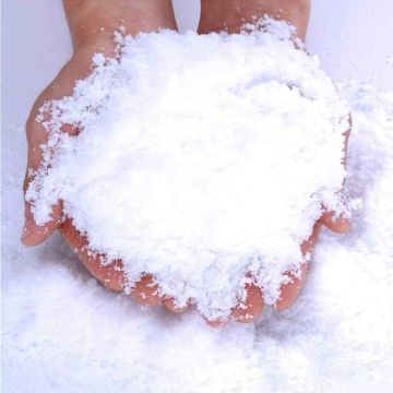 Magisk sne 100 gram - 3 liter sne fra pulver til sne