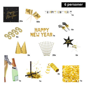 Nytårspakke budget 13 dele