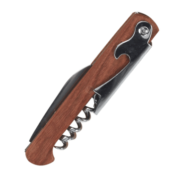 Proptrækker i stål og træ - 11 cm