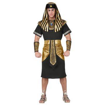 Farao kostume i sort til herrer