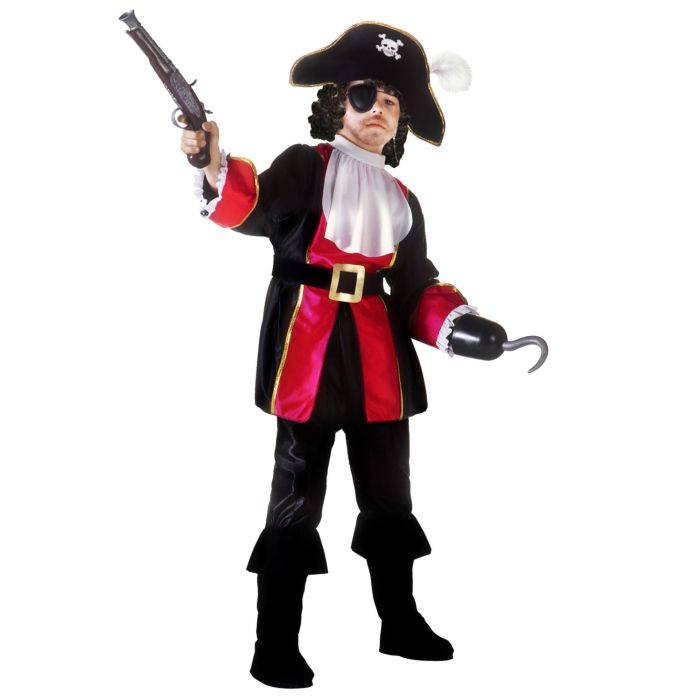 Piratkaptajn kostume til drenge