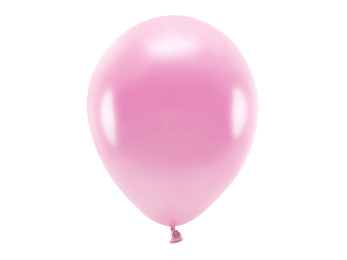 Metallic Pink Balloner 10x - 30 cm