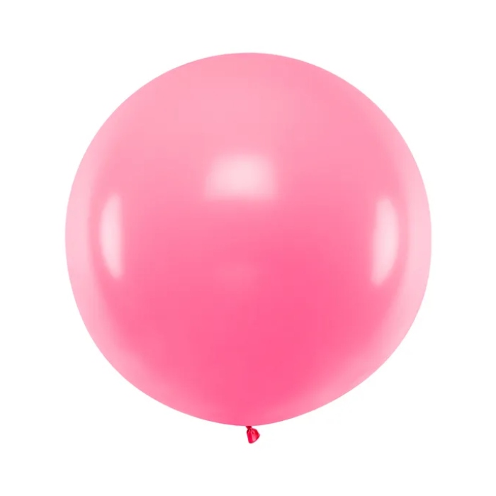 Kæmpe pink ballon 1 m