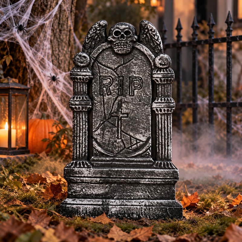 Halloween gravsten - 30x49 cm
