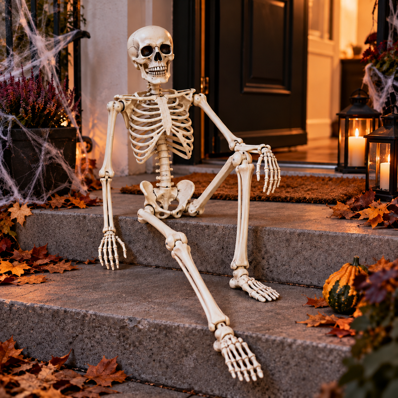 Halloween Skelet 90 cm