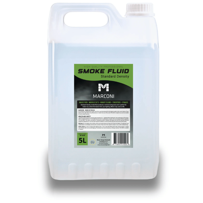 Røgvæske medium til røgmaskine - 5 liter Marconi