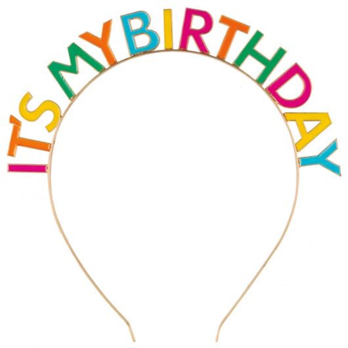 Its my birthday hårbånd fødselsdag