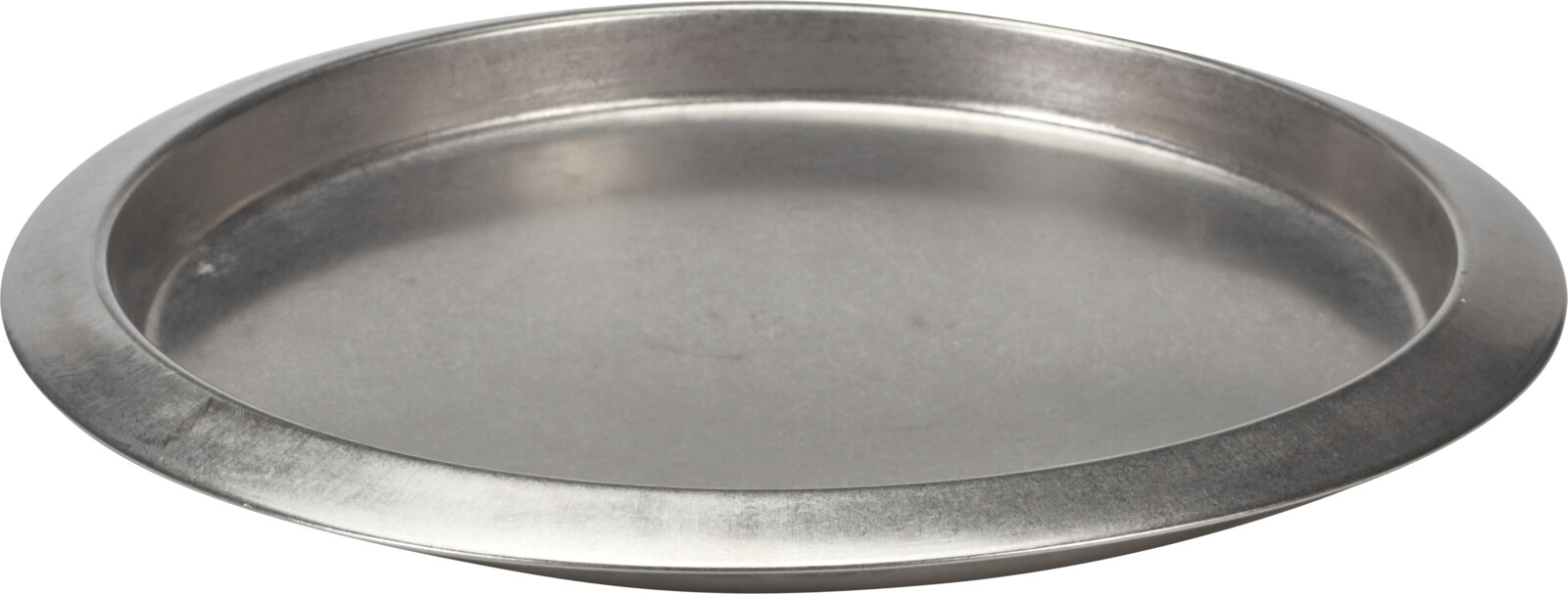 Rund serveringsbakke i rustfrit stål Ø 35 cm