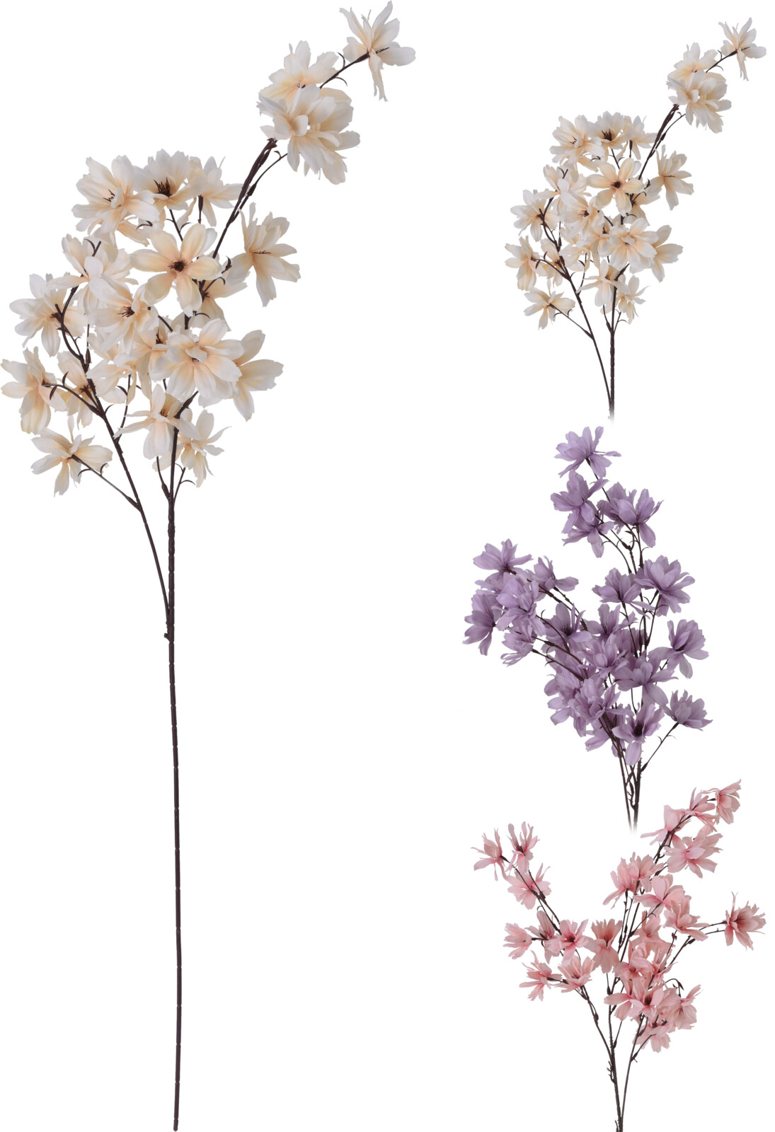 Kunstig blomstergren på 93 cm
