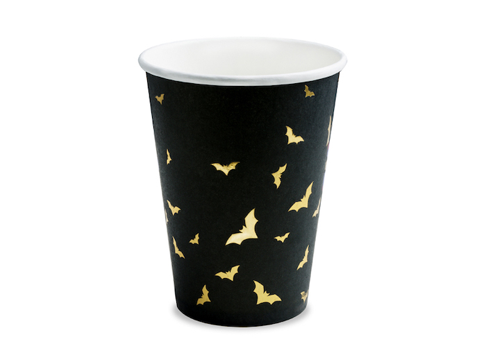 Halloween kopper flagermus 6x