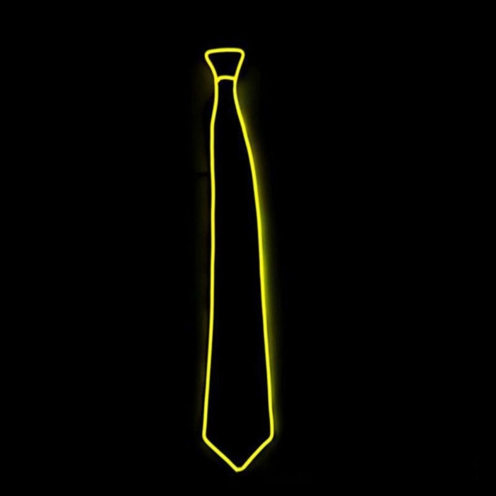 Billede af LED slips Gul