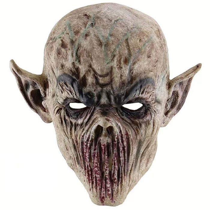 Uhyggelig halloween goblin maske